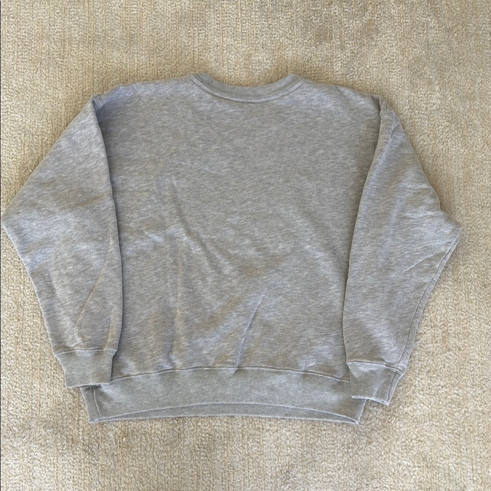 Abercrombie & Fitch Oversized Gray Hoodie Size M - Picture 8 of 9